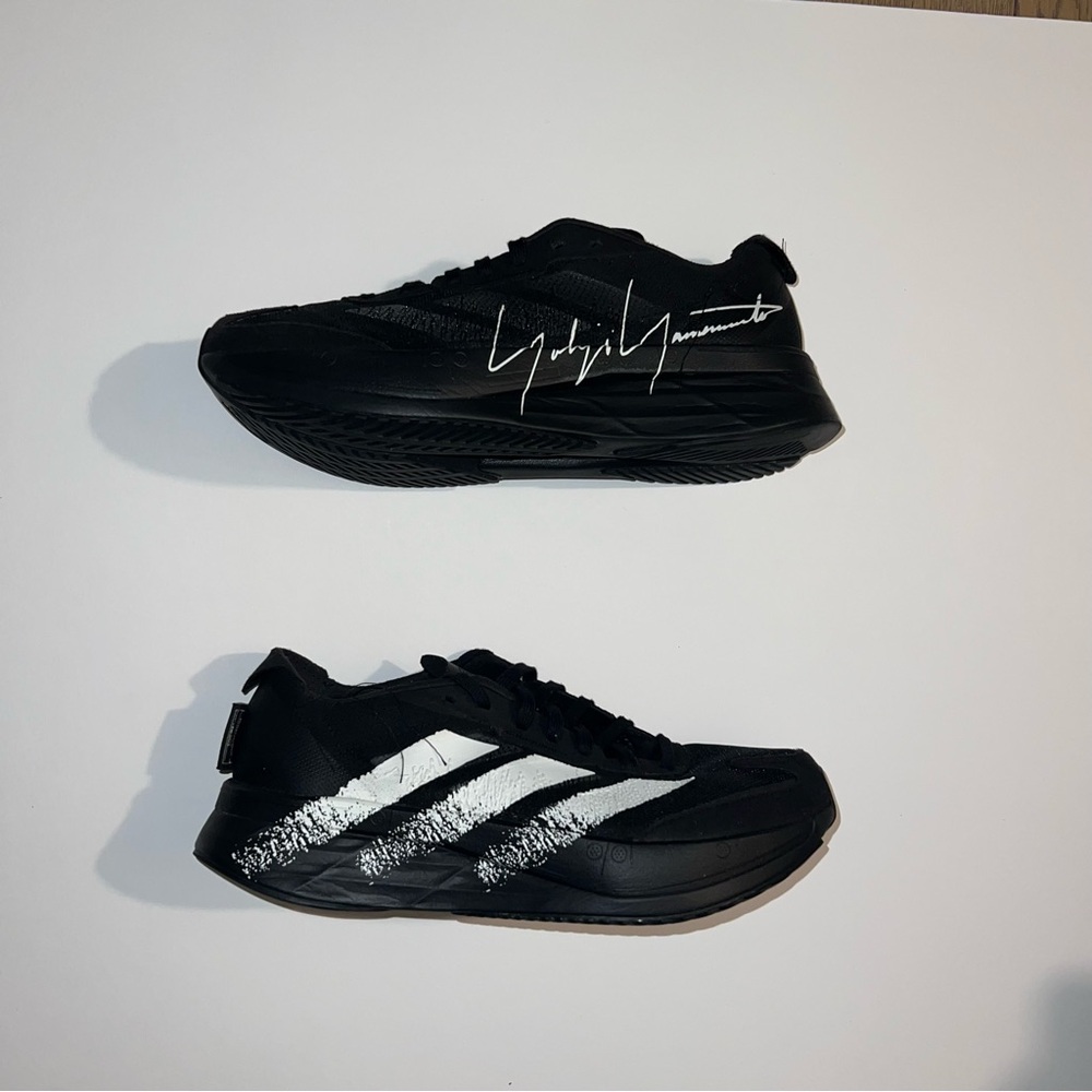 Retail 400$ Men Size 8 adidas Y-3 adiZero Boston 11 Black White IE9395